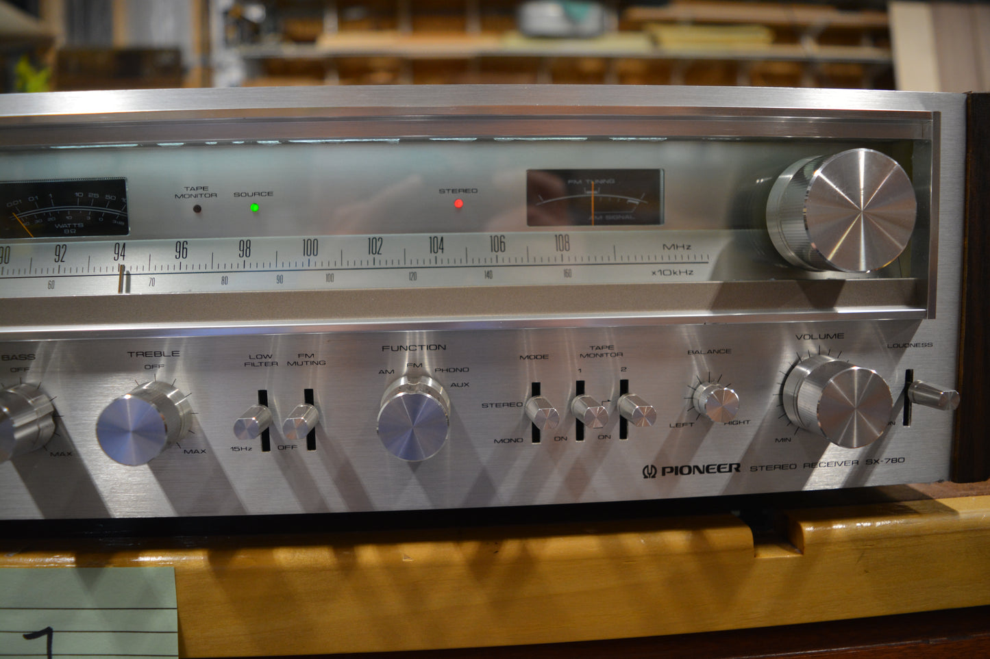 **SERVICED** Pioneer SX-780 Vintage Stereo Receiver **WORKING** 1