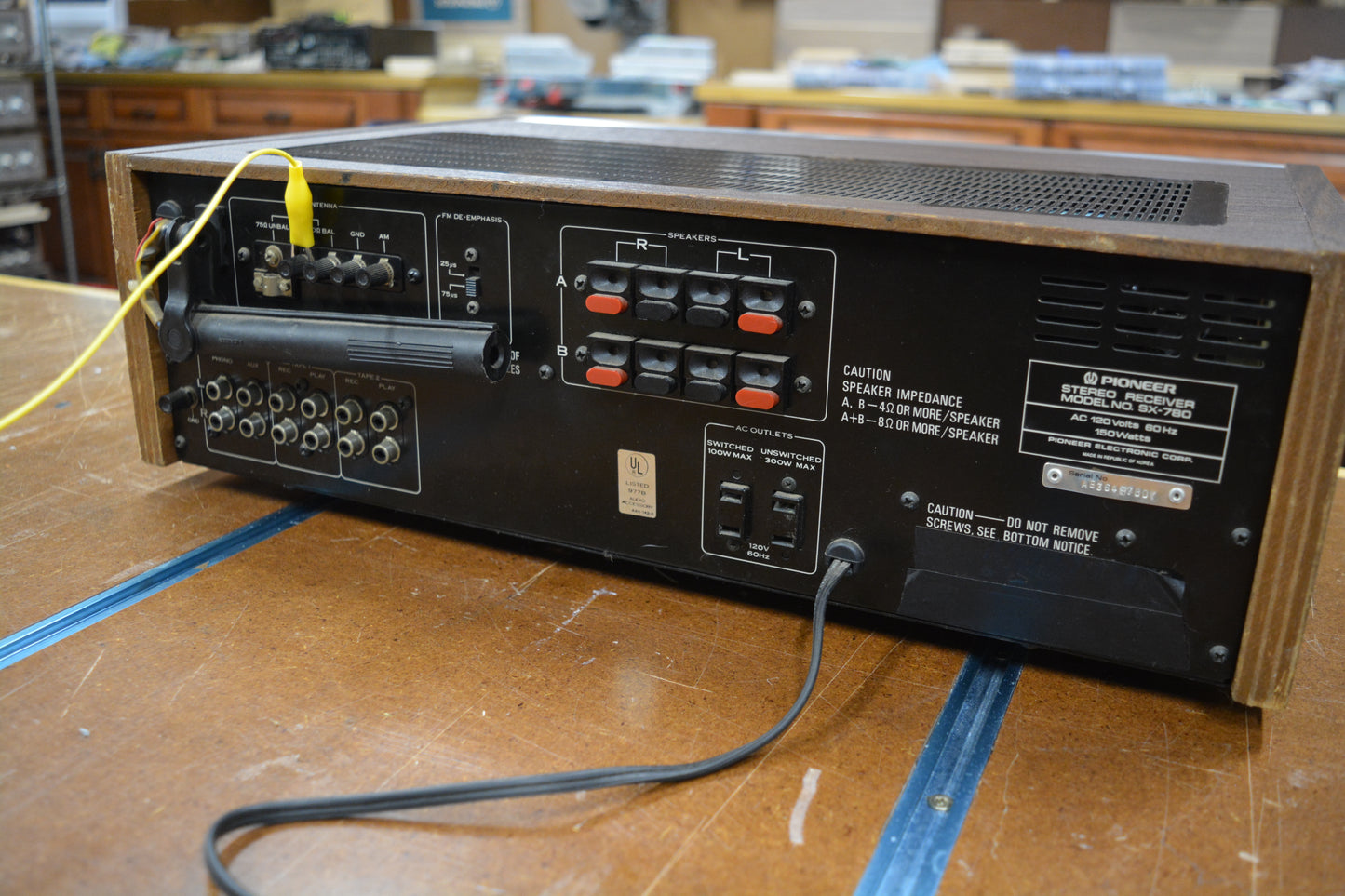 **SERVICED** Pioneer SX-780 Vintage Stereo Receiver **WORKING** 1