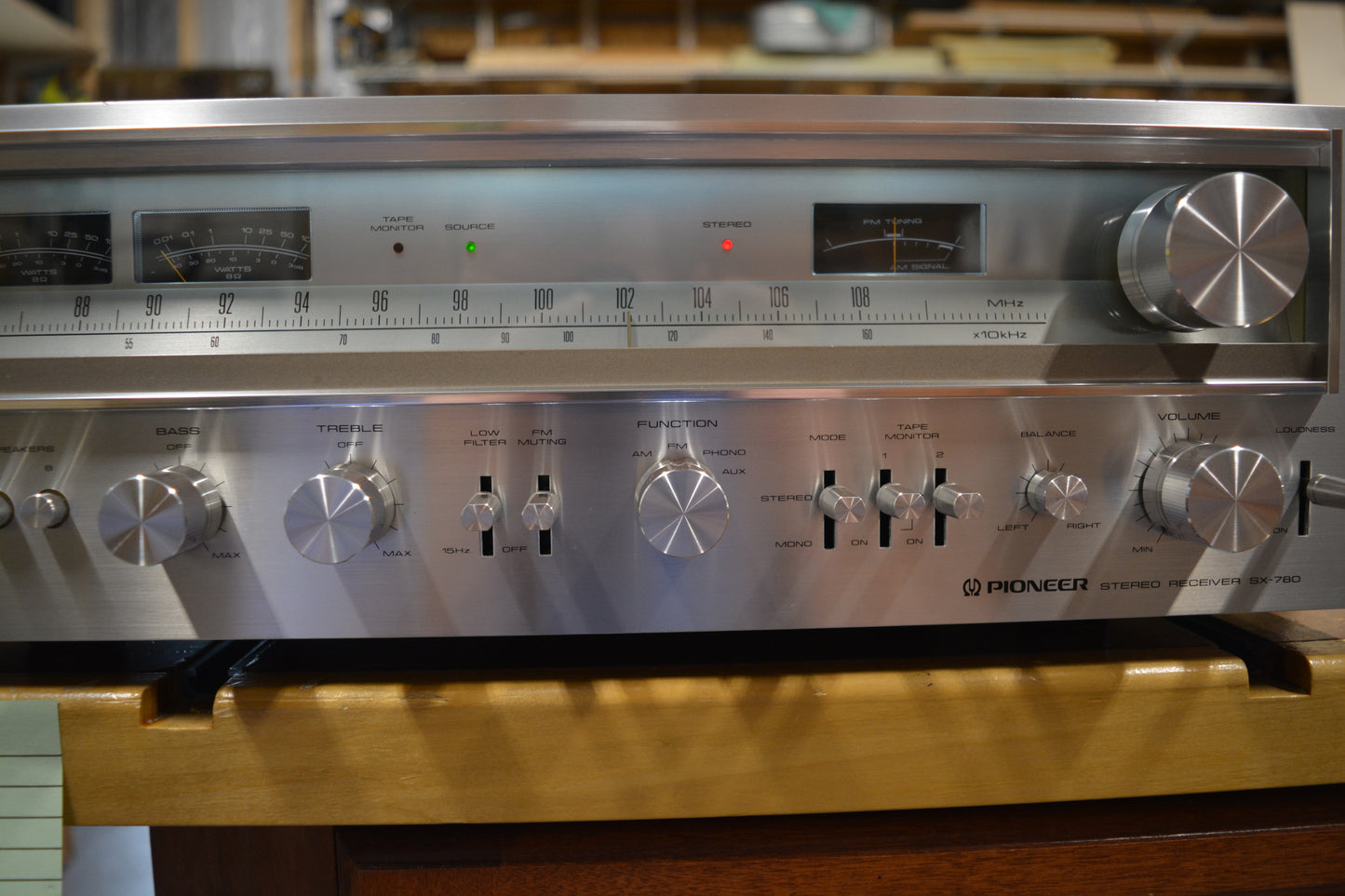 **SERVICED** Pioneer SX-780 Vintage Stereo Receiver **WORKING** 2