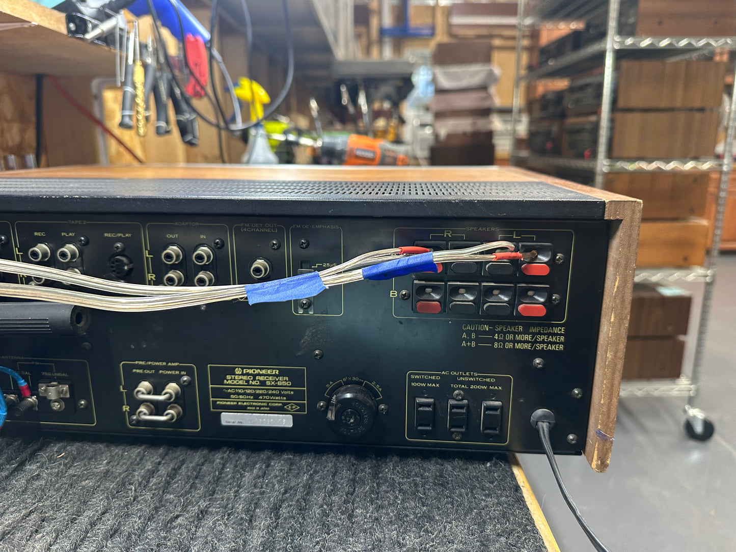 **SERVICED** Pioneer SX-850 Vintage Stereo Receiver