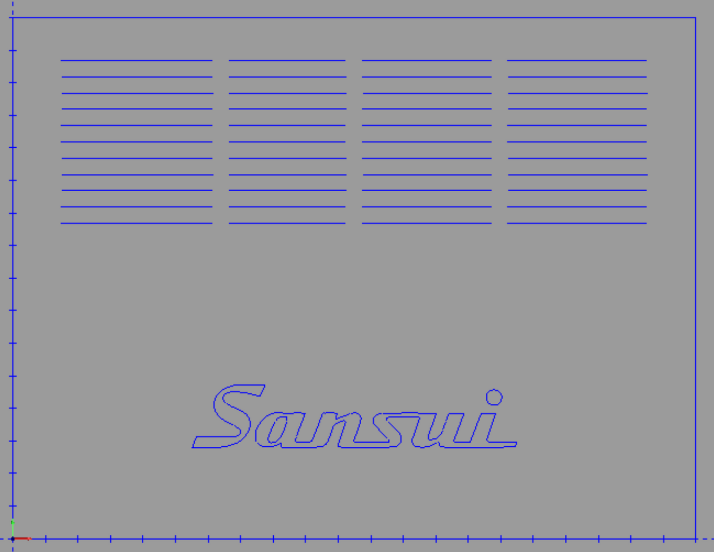 Sansui 9090 Custom Case