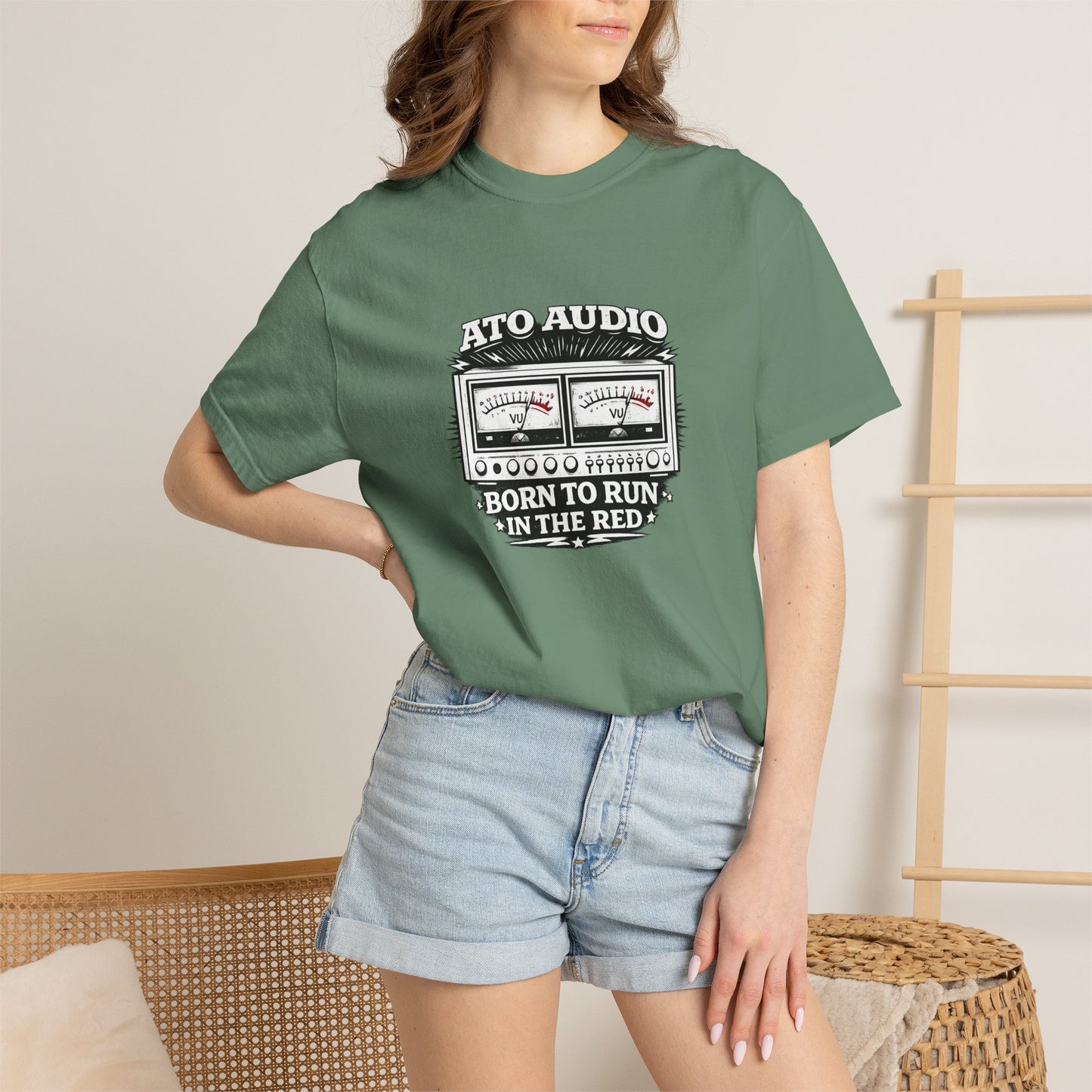 Born to Run In The Red Tape Cassette T-Shirt