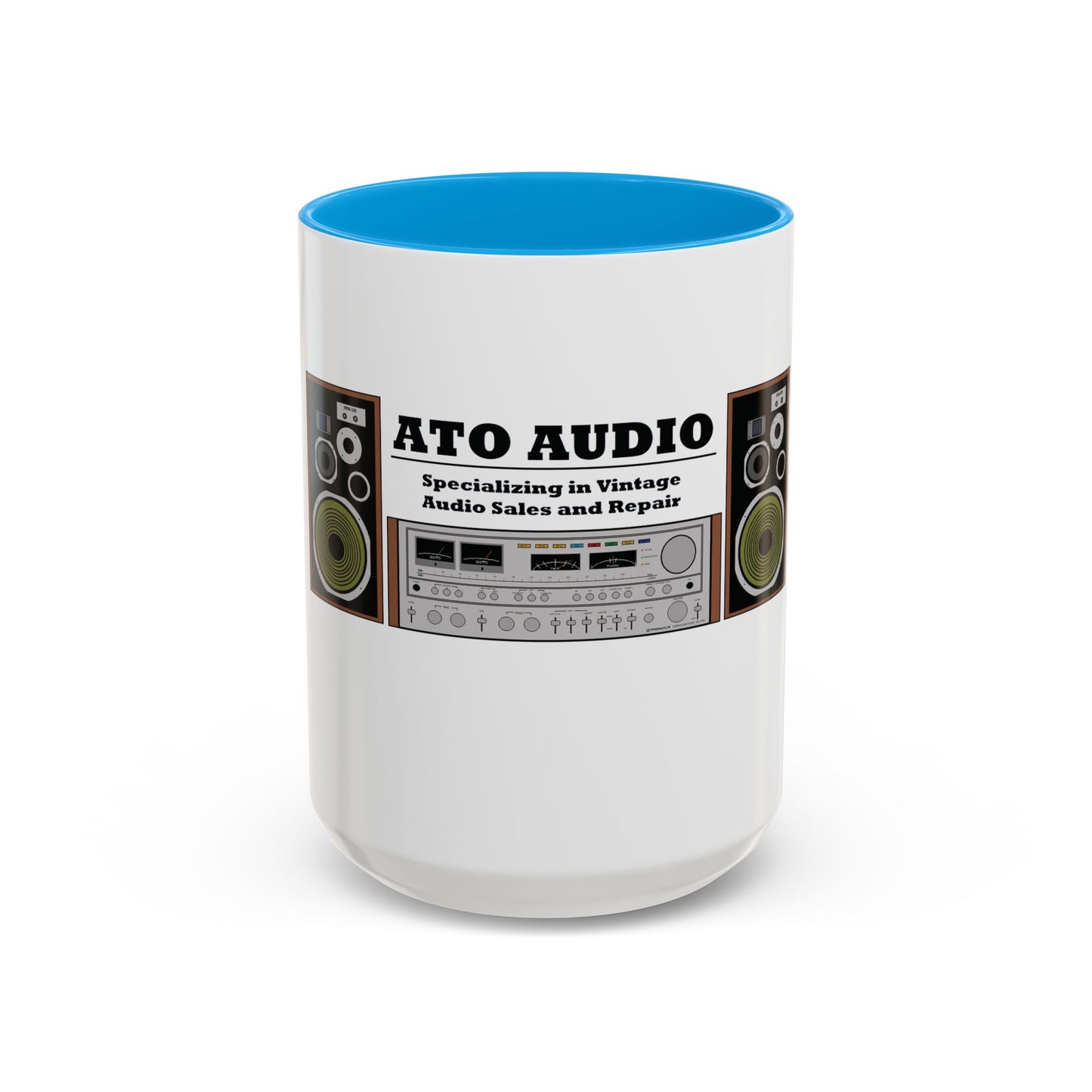 The ATO Audio "Analog Morning" Accent Mug (11oz, 15oz)