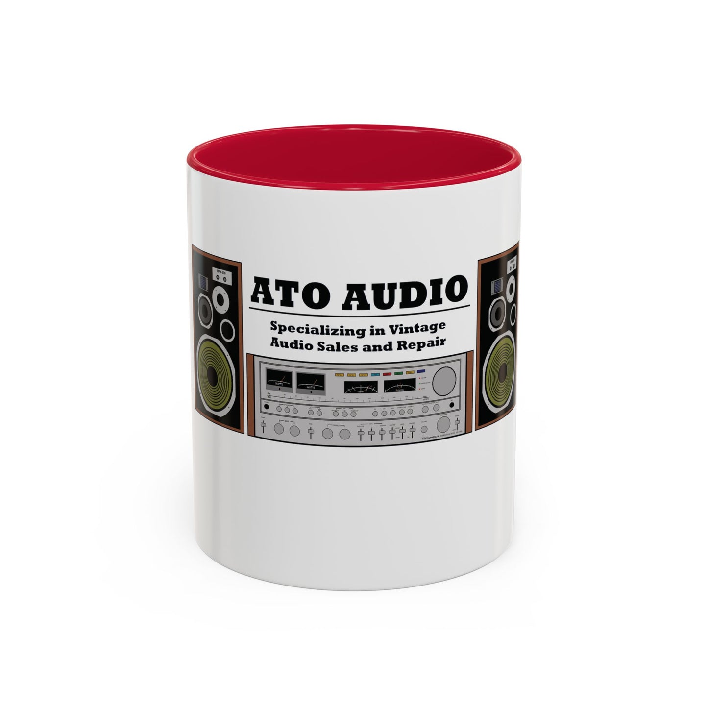 The ATO Audio "Analog Morning" Accent Mug (11oz, 15oz)