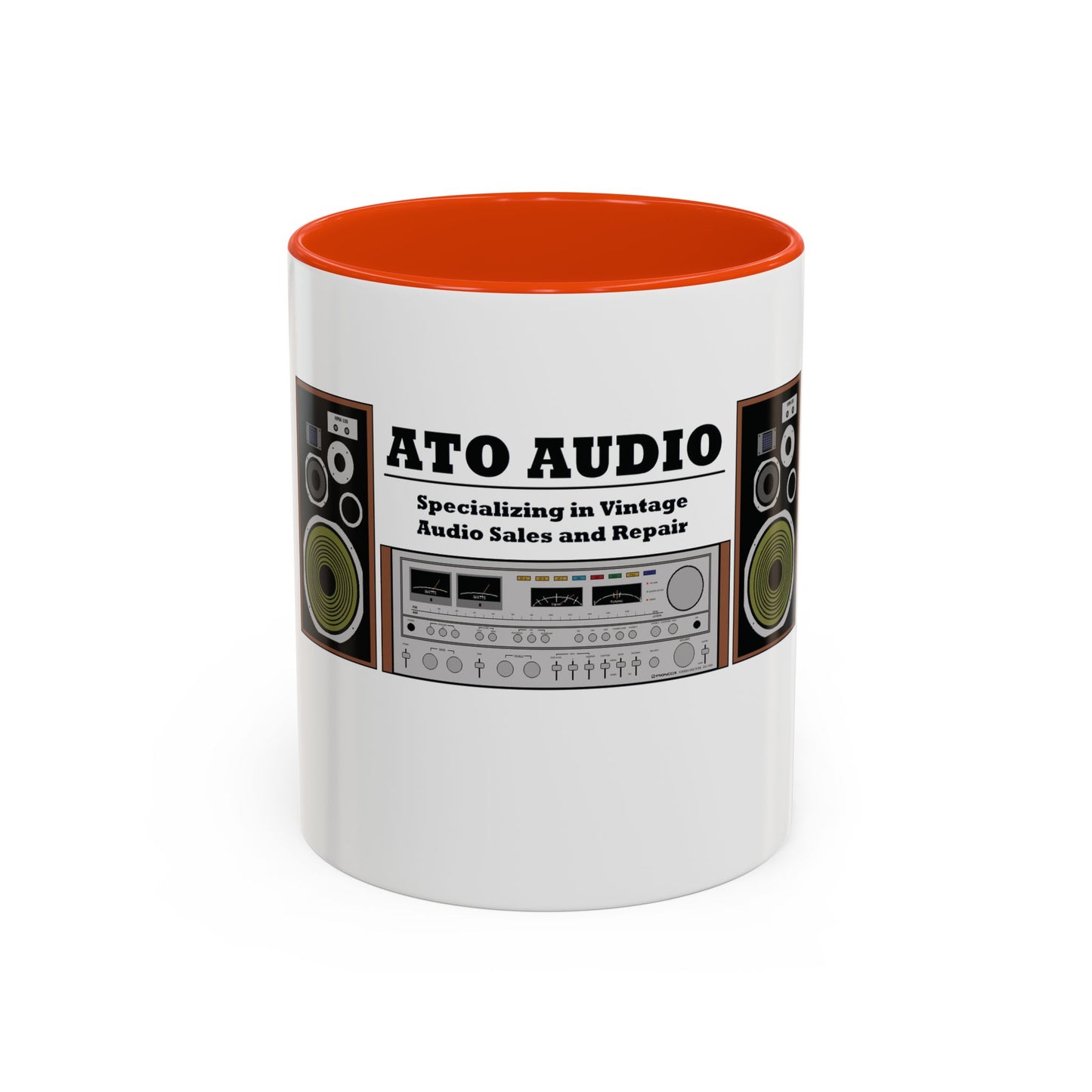 The ATO Audio "Analog Morning" Accent Mug (11oz, 15oz)