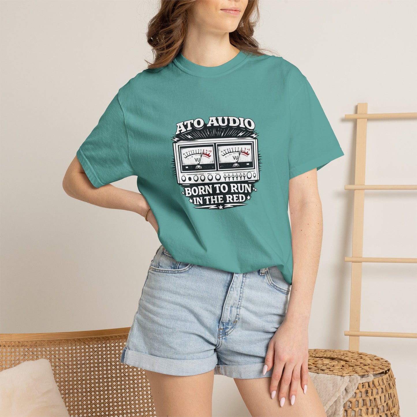 Born to Run In The Red Tape Cassette T-Shirt