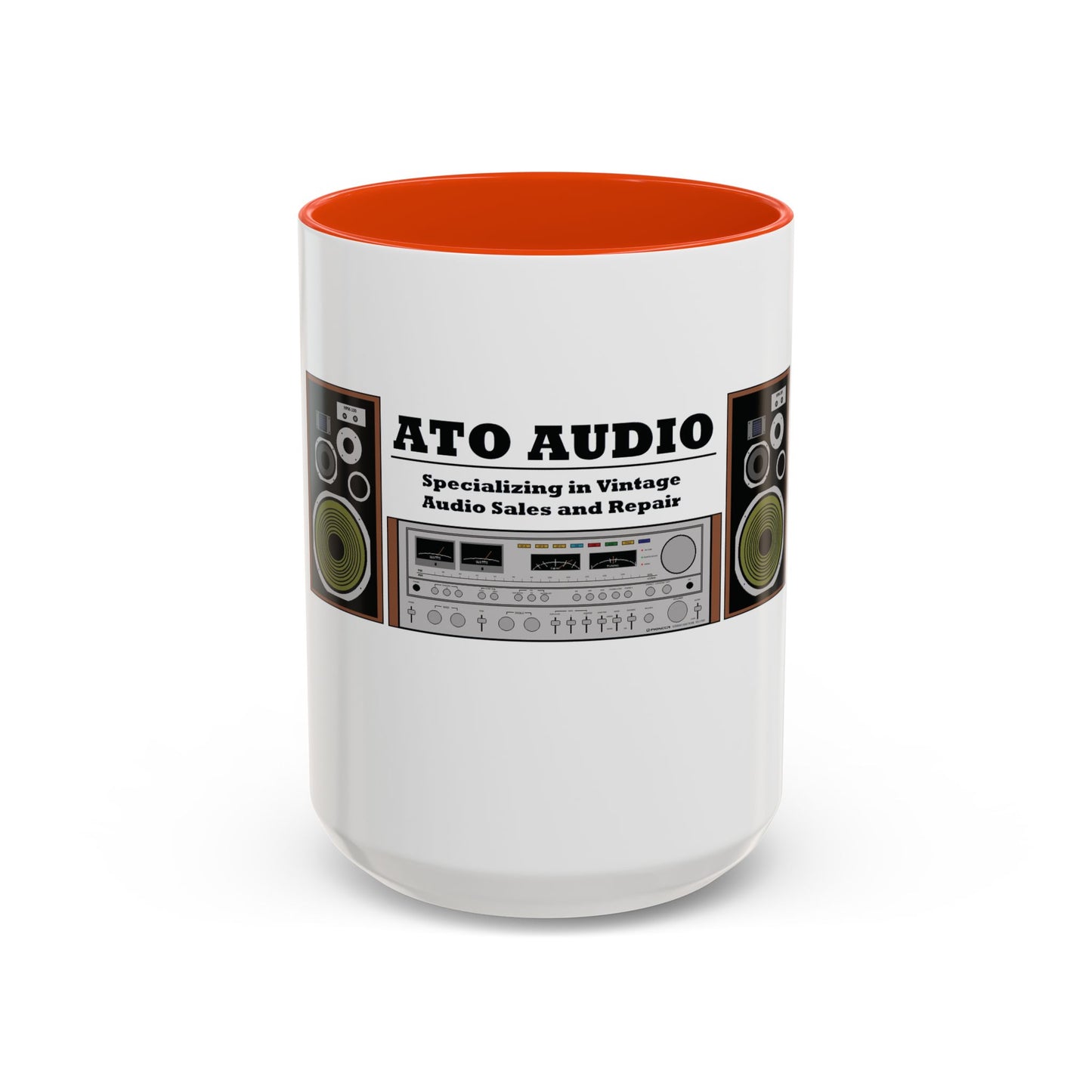 The ATO Audio "Analog Morning" Accent Mug (11oz, 15oz)