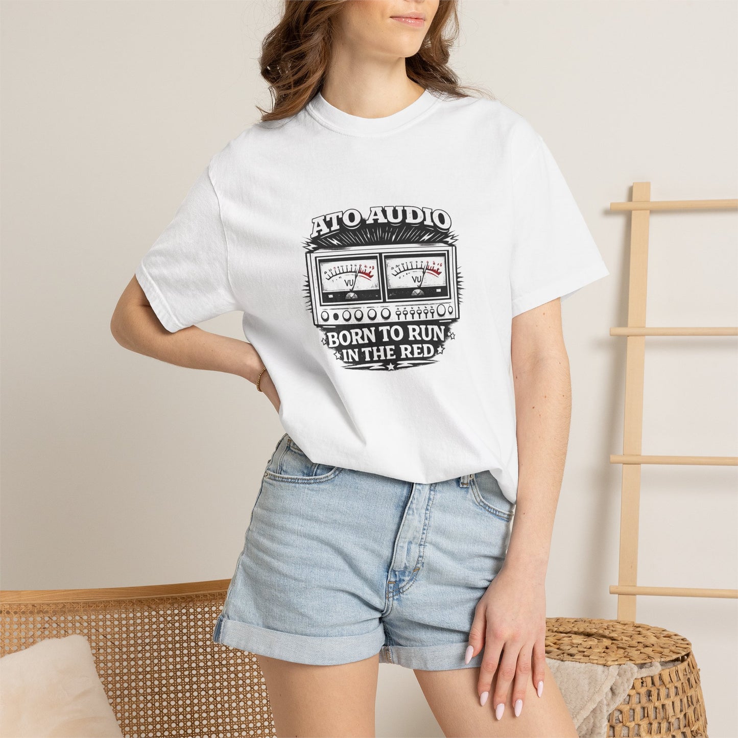 Born to Run In The Red Tape Cassette T-Shirt