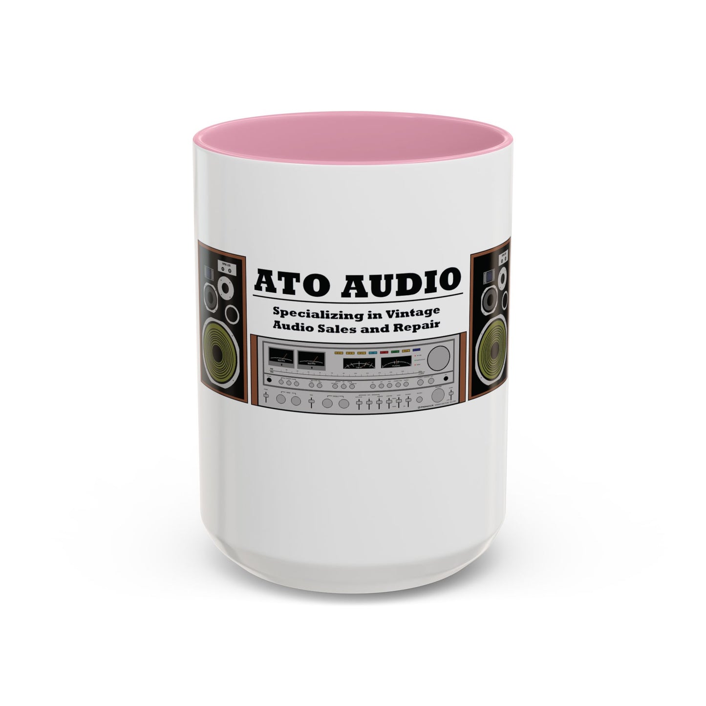 The ATO Audio "Analog Morning" Accent Mug (11oz, 15oz)
