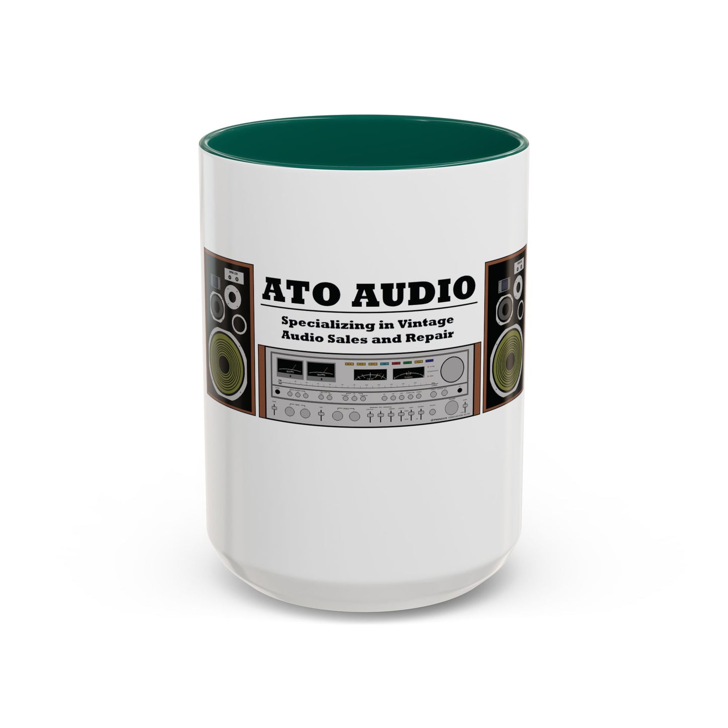 The ATO Audio "Analog Morning" Accent Mug (11oz, 15oz)