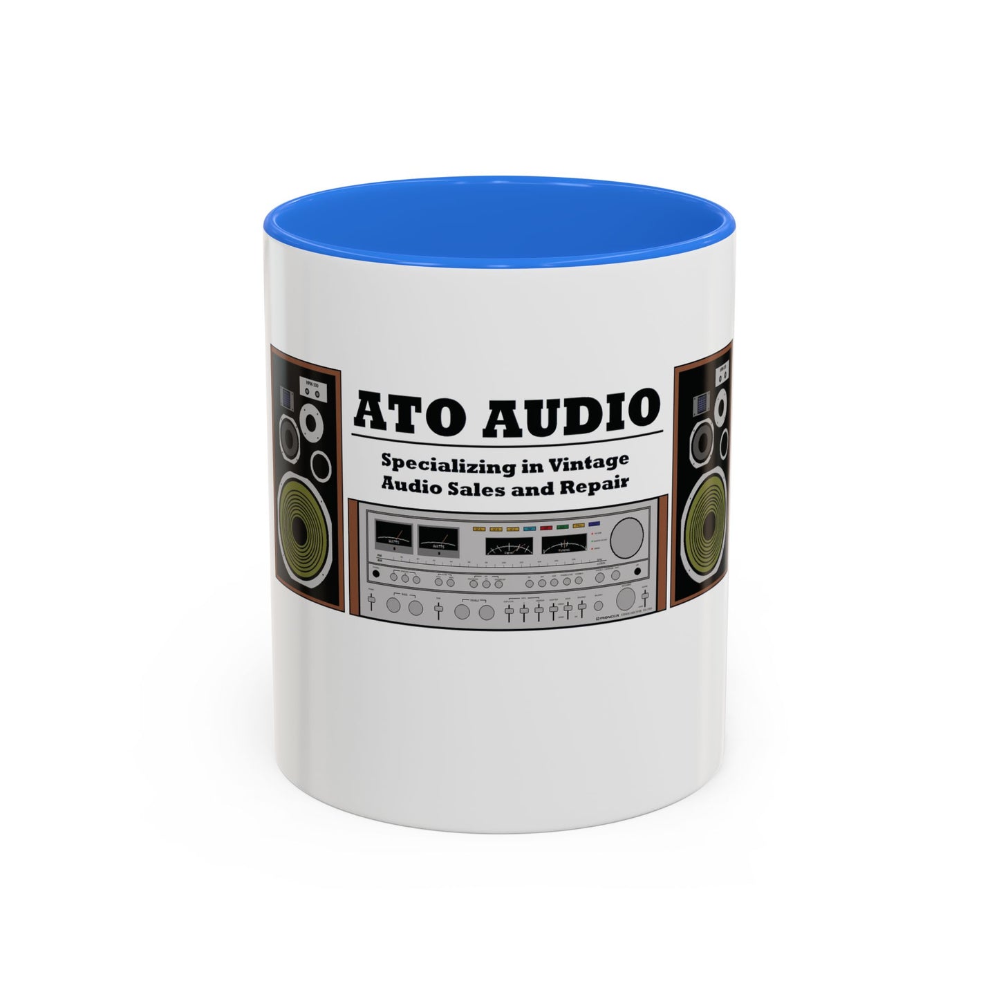 The ATO Audio "Analog Morning" Accent Mug (11oz, 15oz)