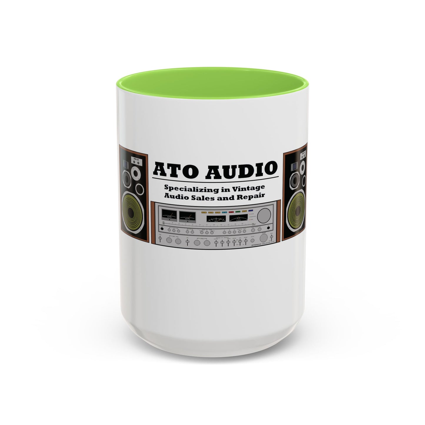 The ATO Audio "Analog Morning" Accent Mug (11oz, 15oz)