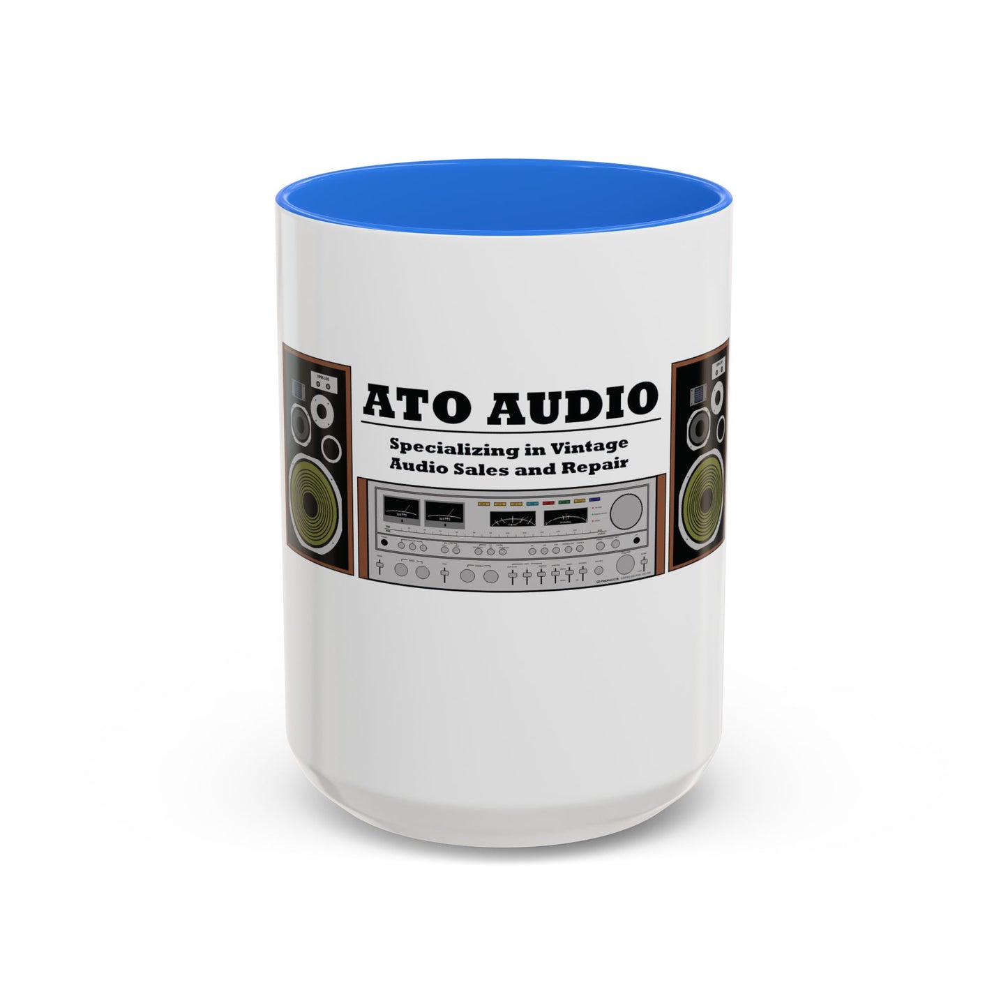 The ATO Audio "Analog Morning" Accent Mug (11oz, 15oz)