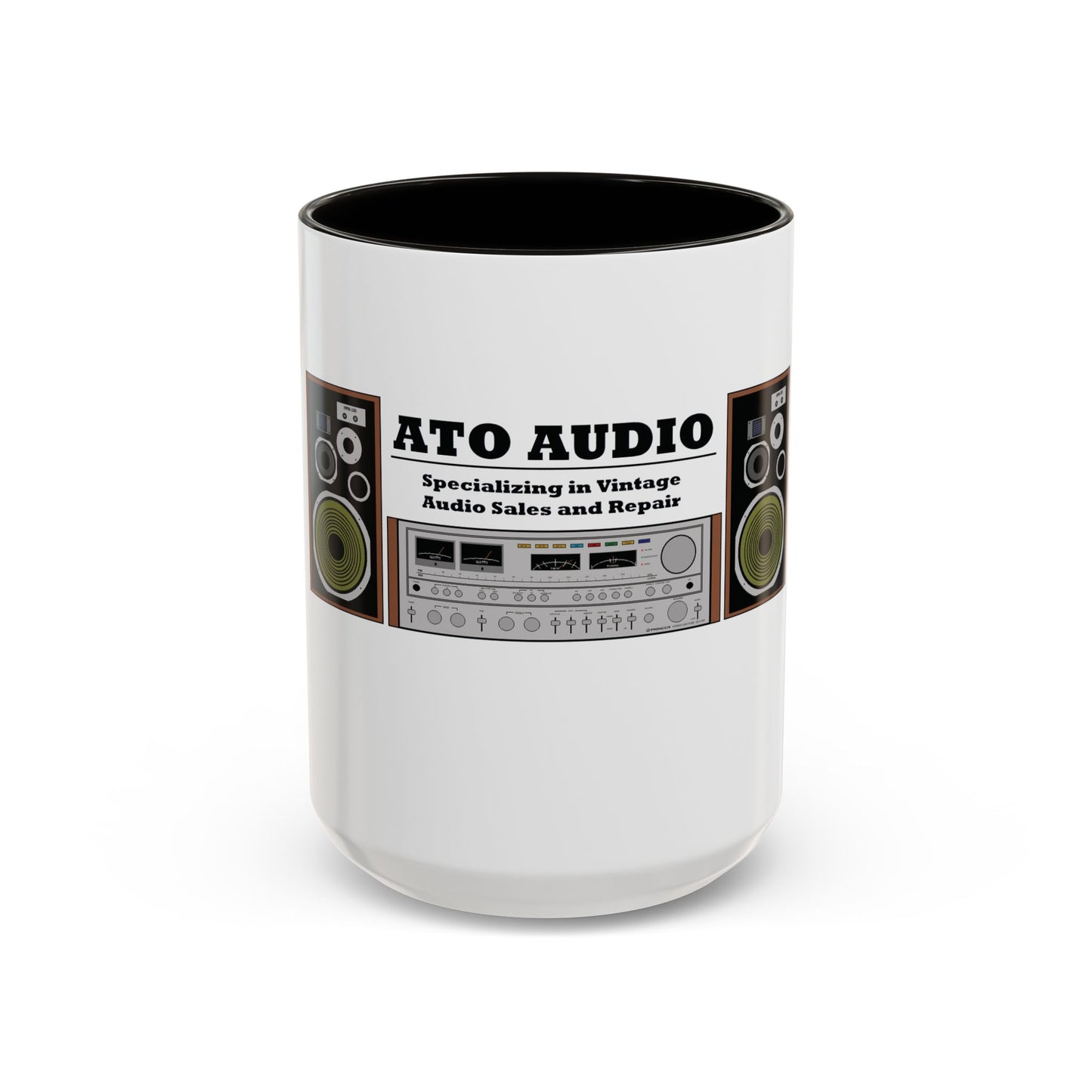 The ATO Audio "Analog Morning" Accent Mug (11oz, 15oz)