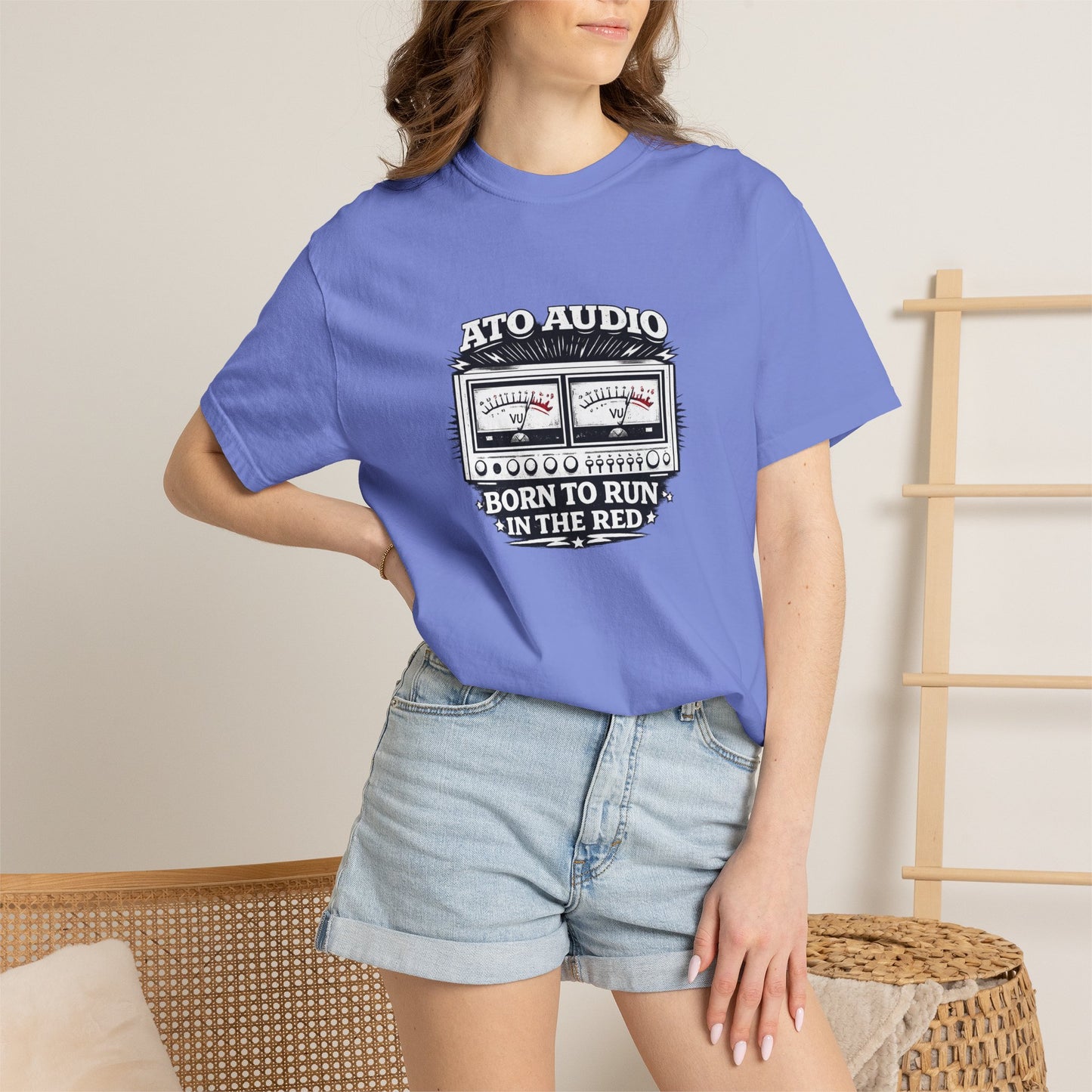 Born to Run In The Red Tape Cassette T-Shirt