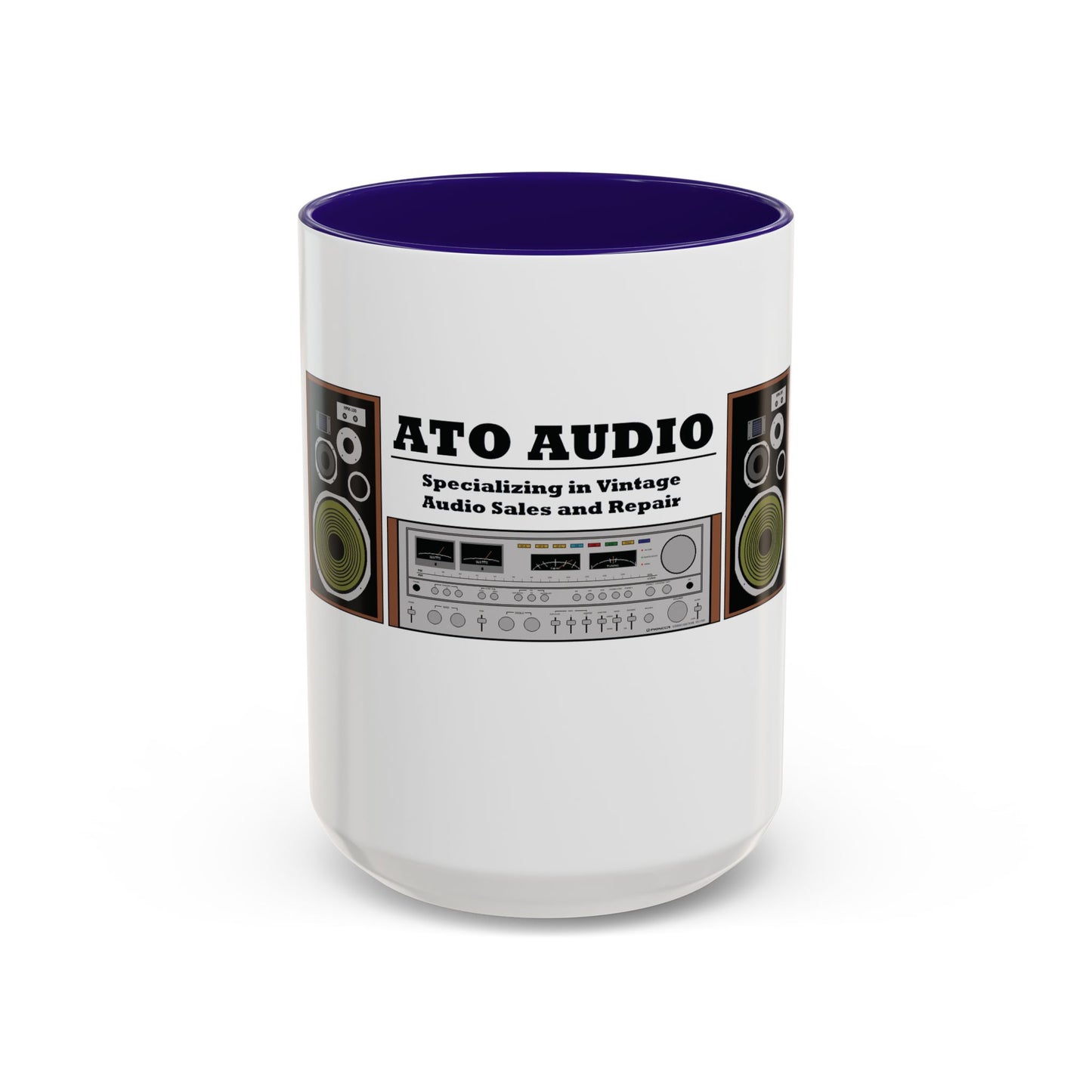 The ATO Audio "Analog Morning" Accent Mug (11oz, 15oz)