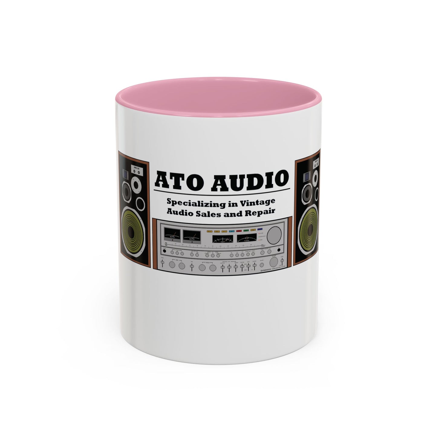 The ATO Audio "Analog Morning" Accent Mug (11oz, 15oz)