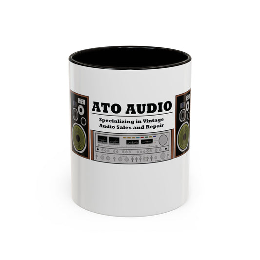 The ATO Audio "Analog Morning" Accent Mug (11oz, 15oz)