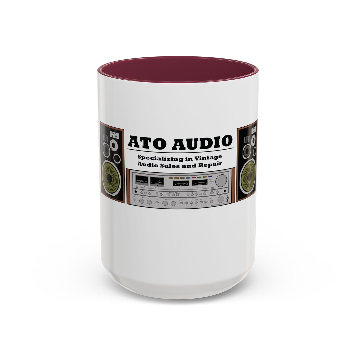 The ATO Audio "Analog Morning" Accent Mug (11oz, 15oz)