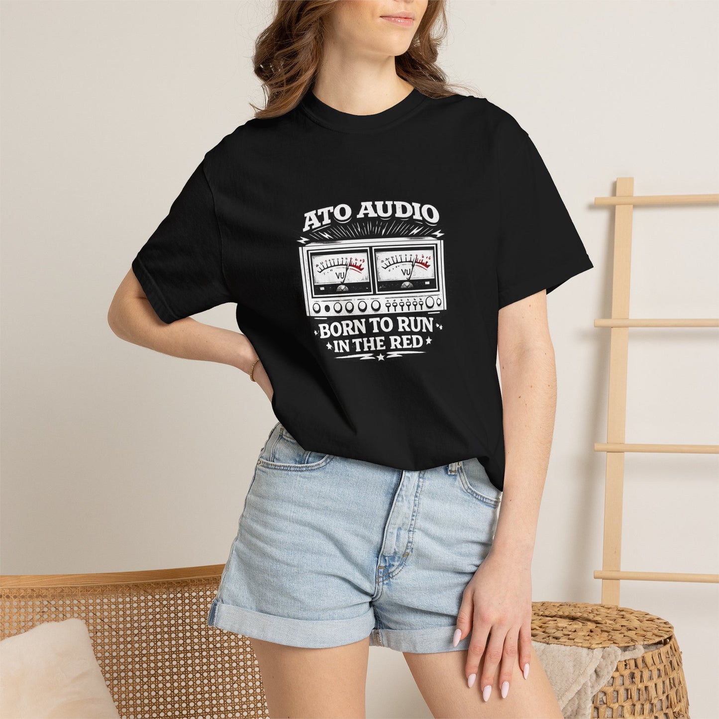 Born to Run In The Red Tape Cassette T-Shirt