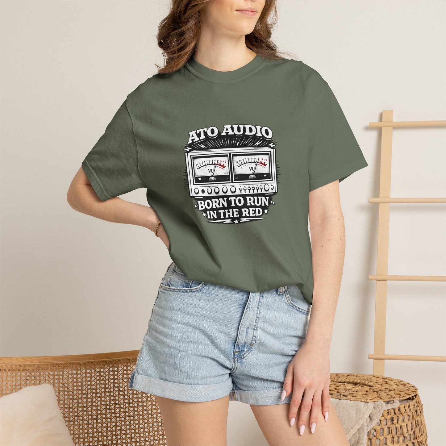 Born to Run In The Red Tape Cassette T-Shirt