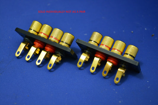 Realistic STA-2100 Banana Plug Speaker Terminal Upgrade