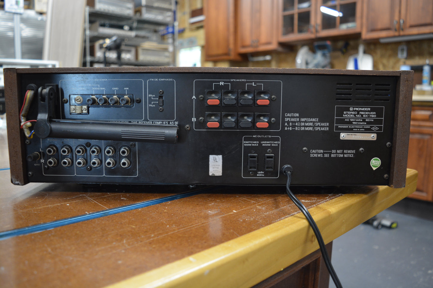 **SERVICED** Pioneer SX-780 Vintage Stereo Receiver **WORKING** #3