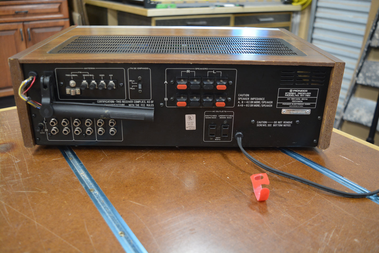 Pioneer SX-780 Vintage Stereo Receiver **SERVICED & WORKING** 4-19-2026