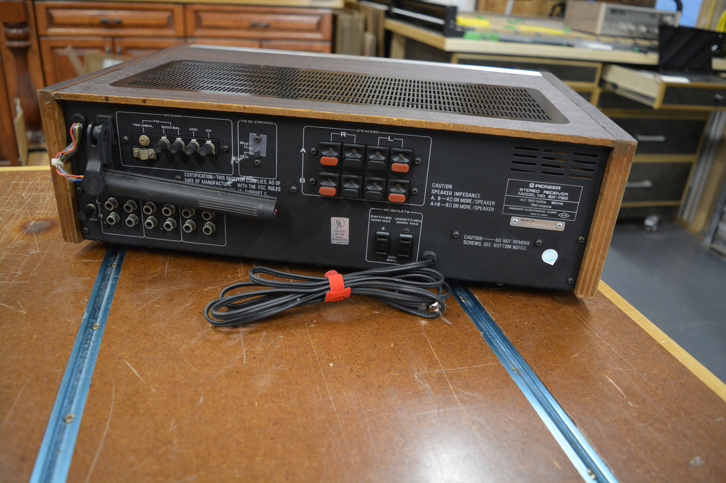 Pioneer SX-780 Vintage Stereo Receiver **SERVICED & WORKING** 4-23-2026
