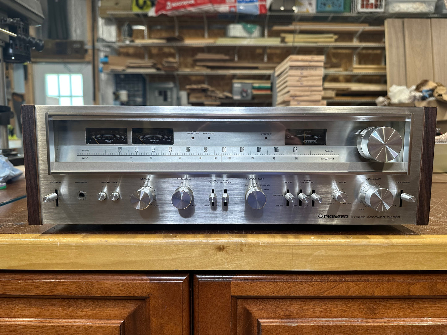 **SERVICED** Pioneer SX-780 Vintage Stereo Receiver **WORKING** 3-9-2026