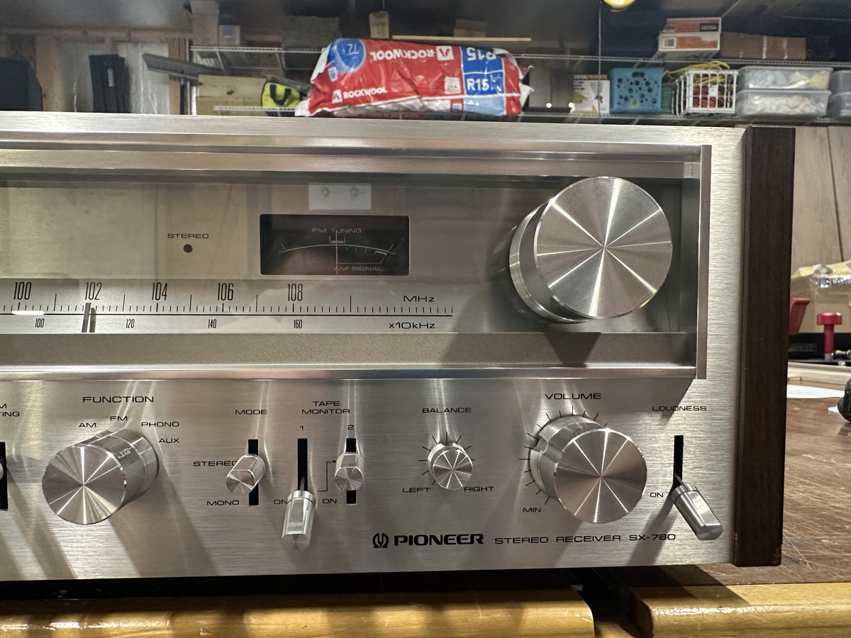 Pioneer SX-780 Vintage Stereo Receiver **SERVICED & WORKING** 9-20-2026