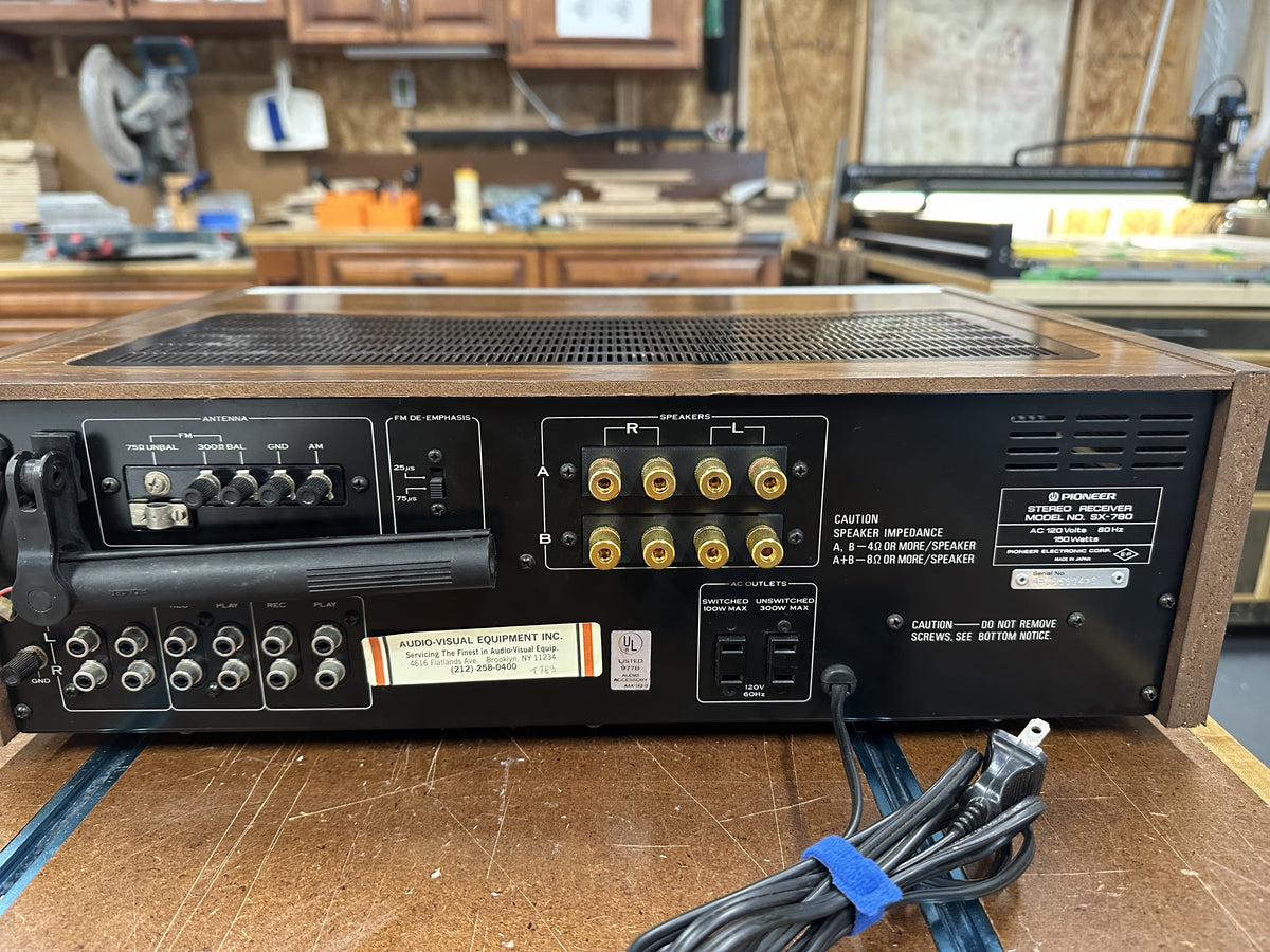 Pioneer SX-780 Vintage Stereo Receiver **SERVICED & WORKING** 9-20-2026