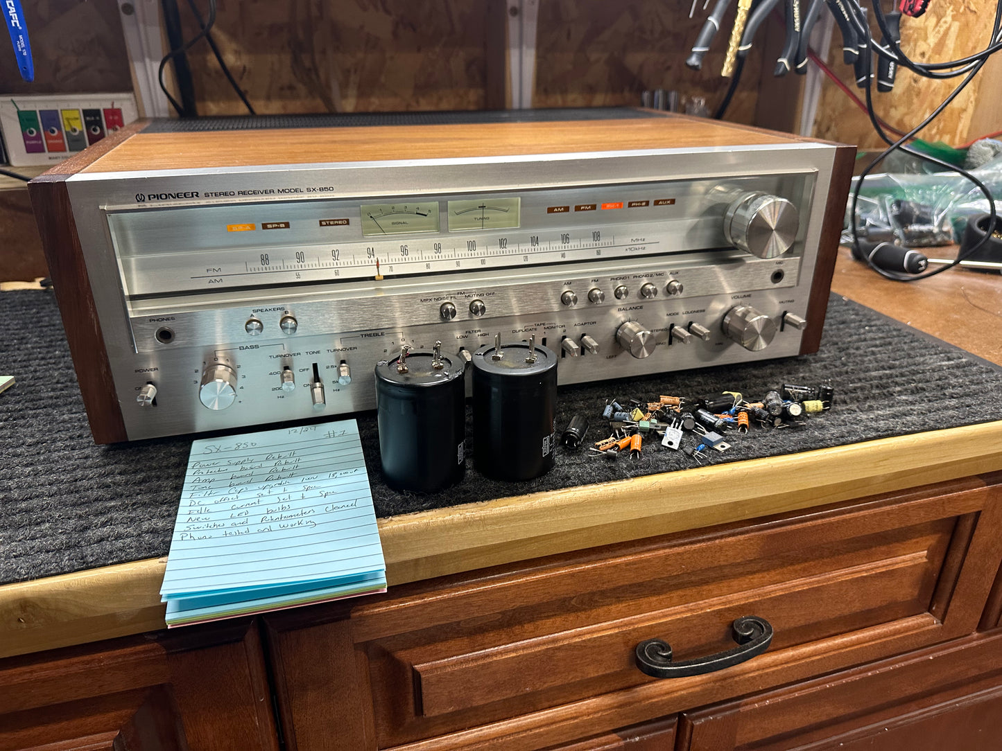 **SERVICED** Pioneer SX-850 Vintage Stereo Receiver