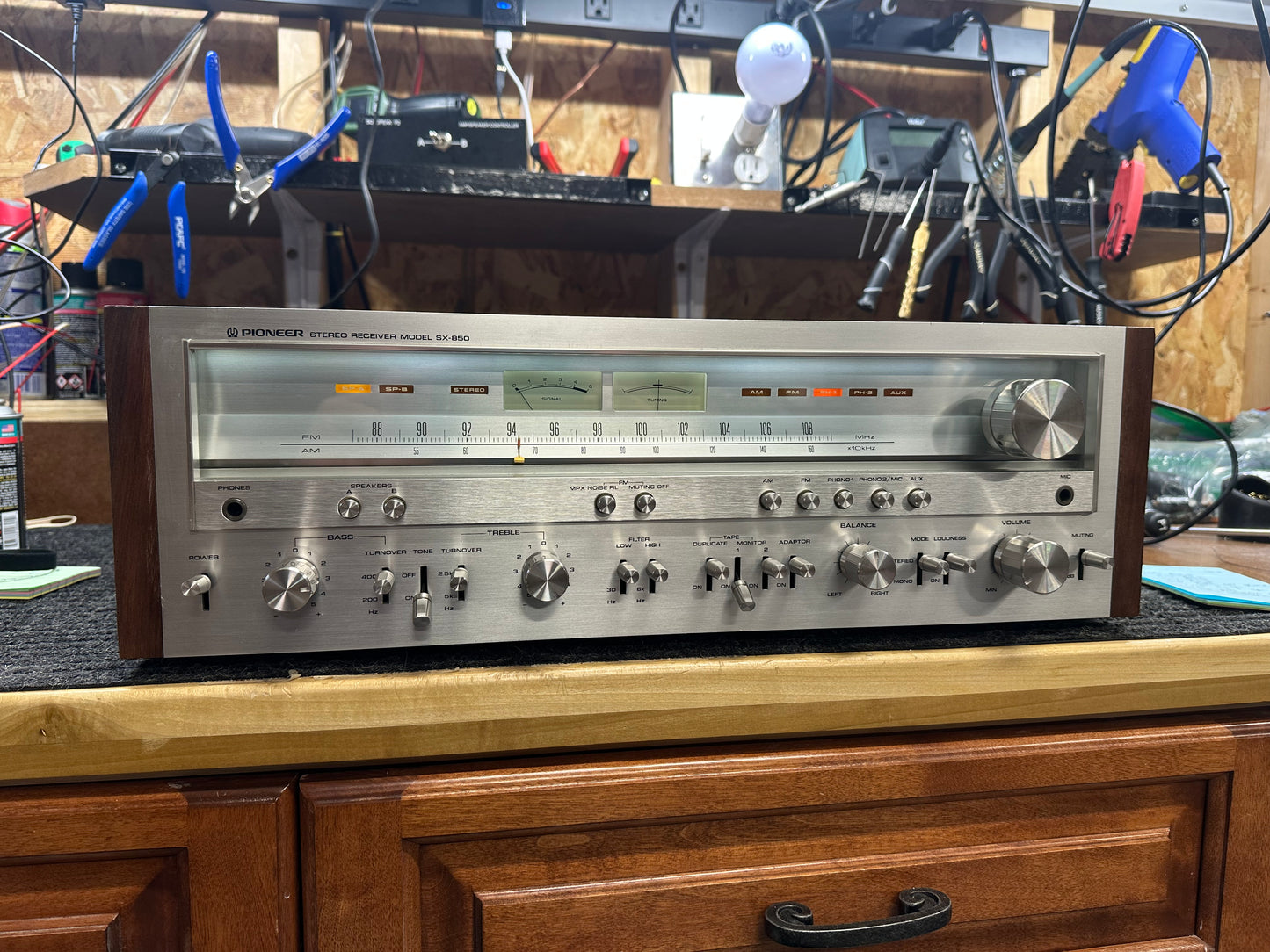 **SERVICED** Pioneer SX-850 Vintage Stereo Receiver