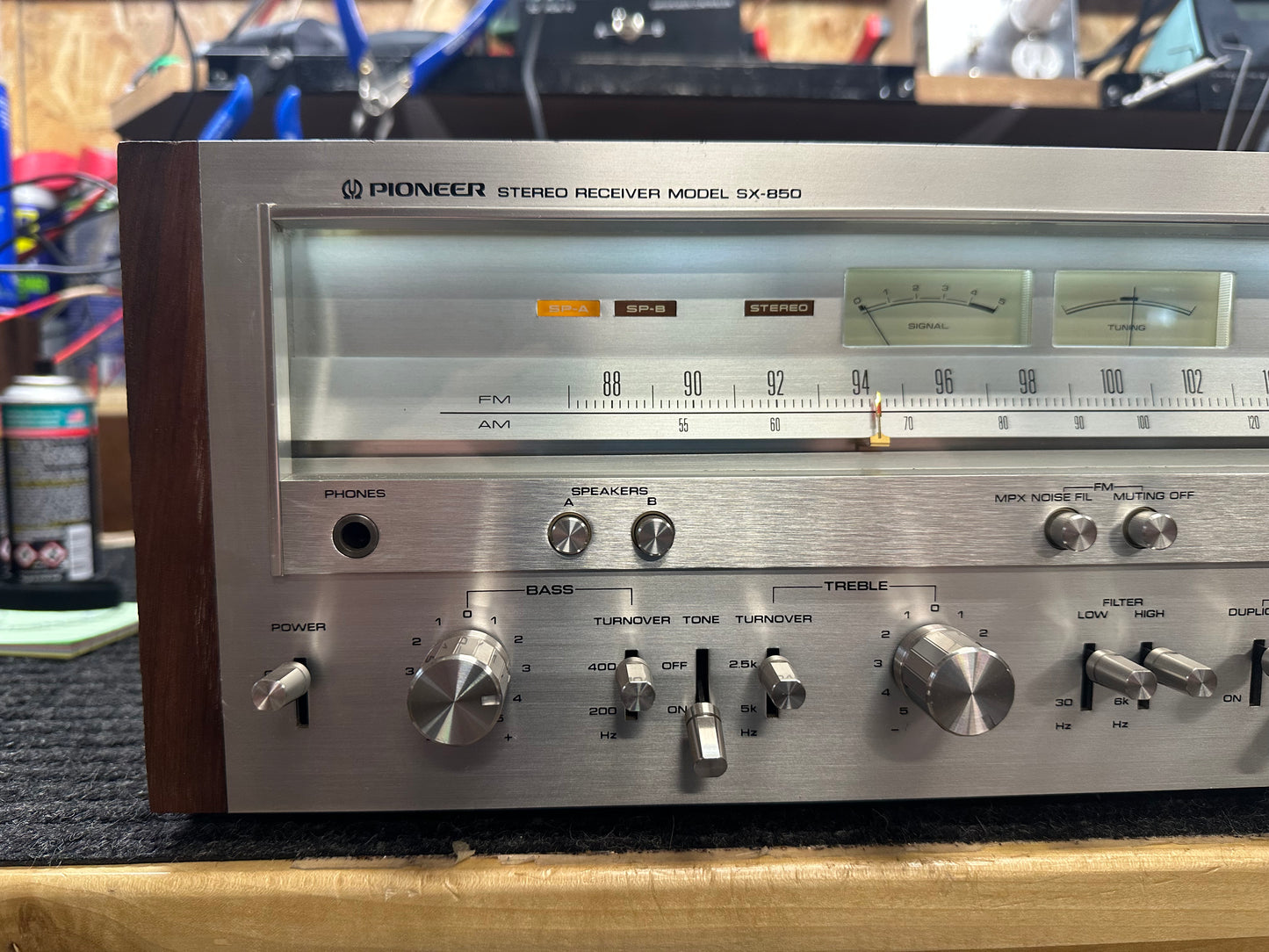 **SERVICED** Pioneer SX-850 Vintage Stereo Receiver