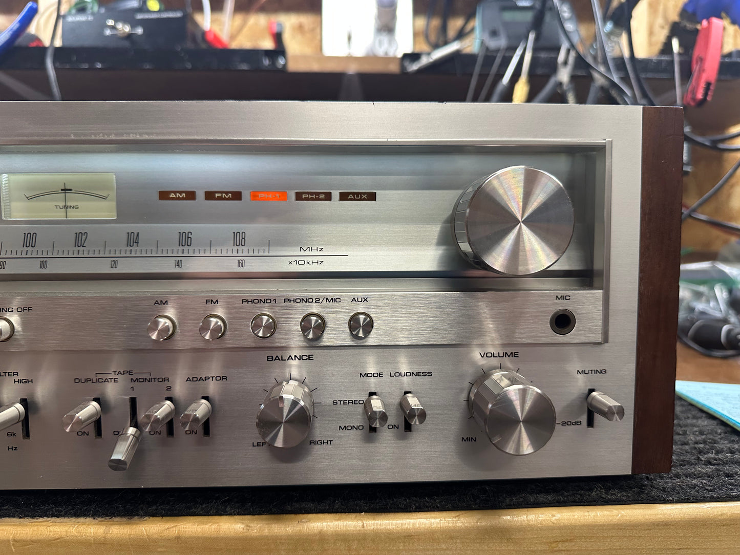 **SERVICED** Pioneer SX-850 Vintage Stereo Receiver