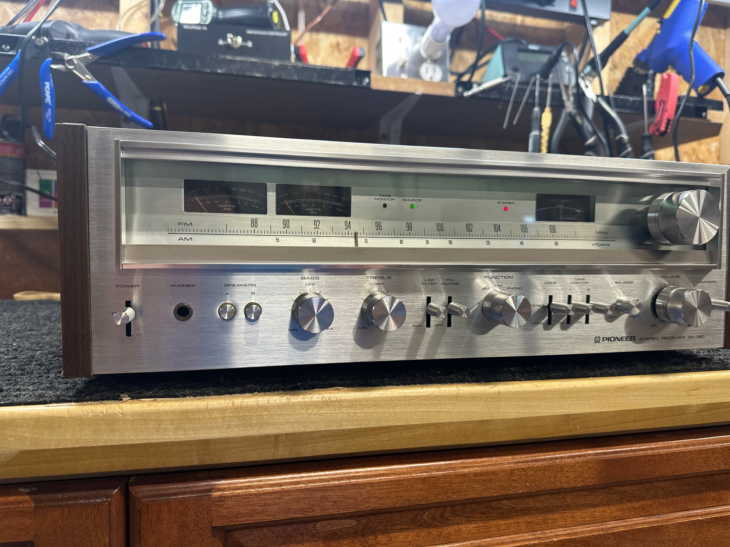 **SERVICED** Pioneer SX-780 Vintage Stereo Receiver **WORKING**