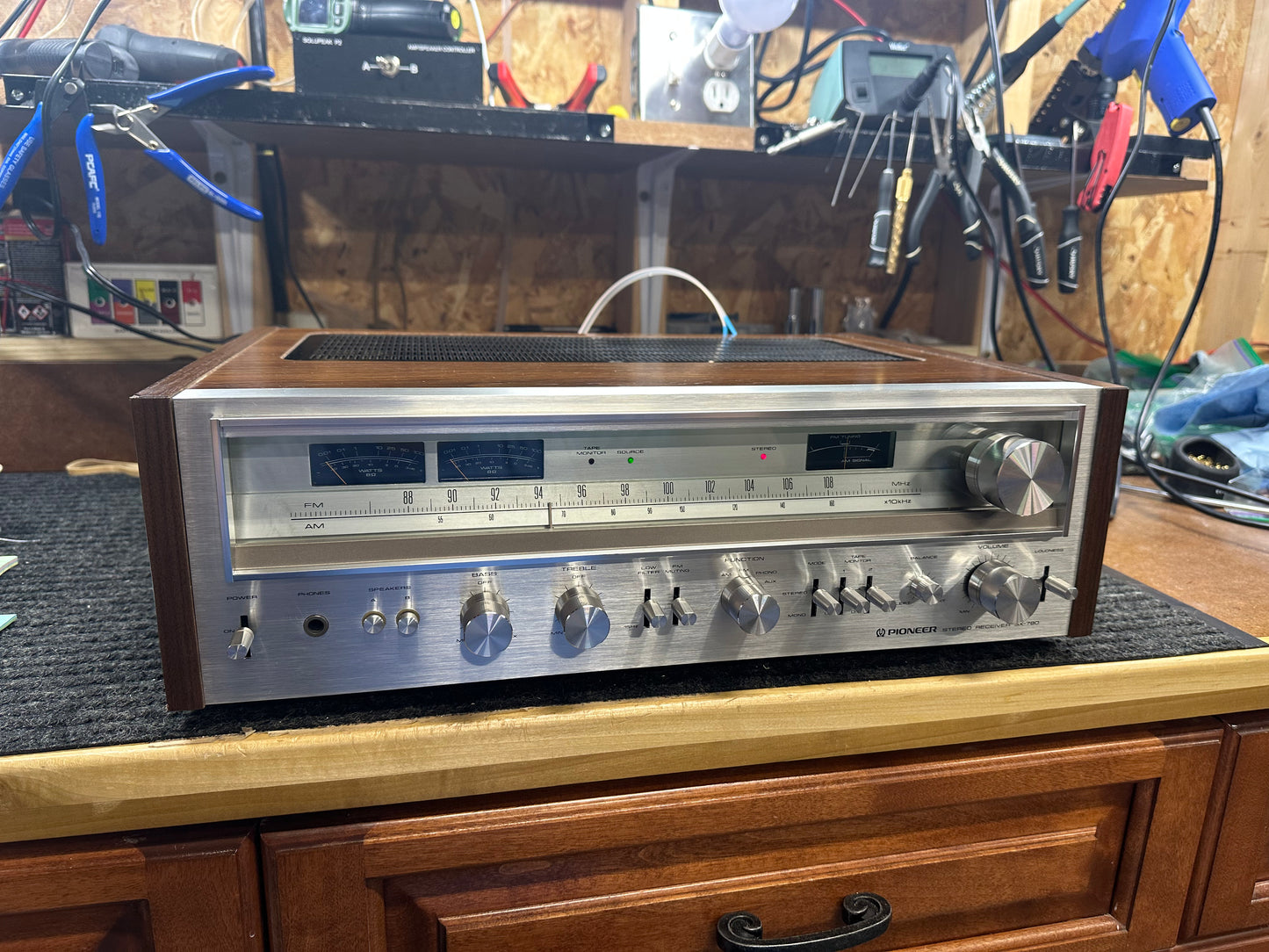 **SERVICED** Pioneer SX-780 Vintage Stereo Receiver **WORKING**