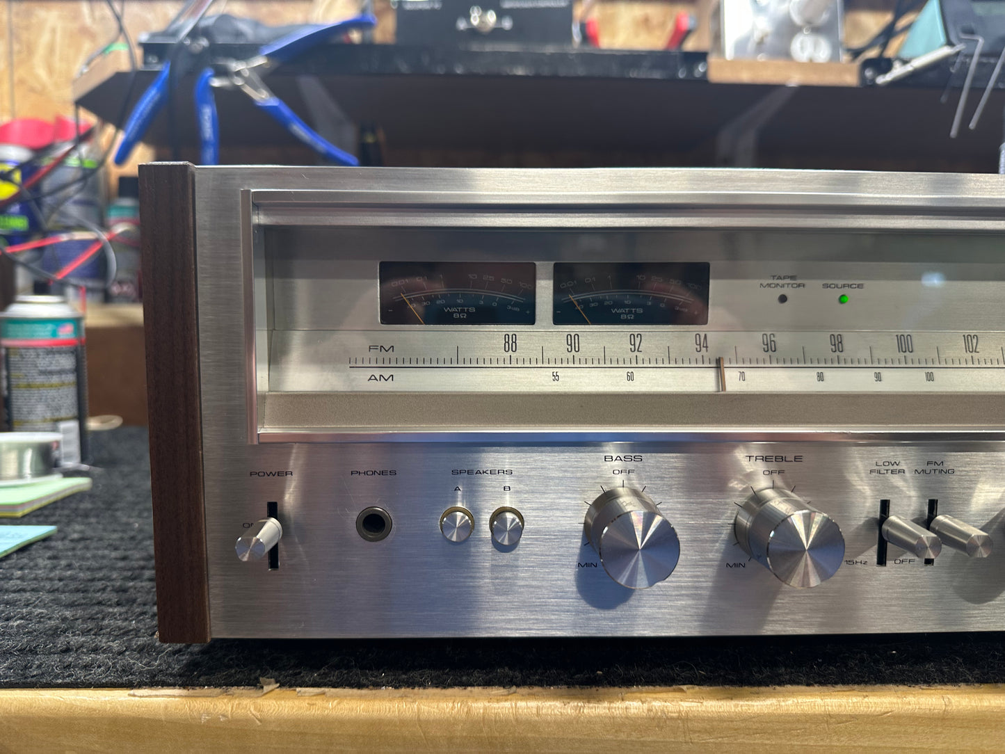 **SERVICED** Pioneer SX-780 Vintage Stereo Receiver **WORKING**