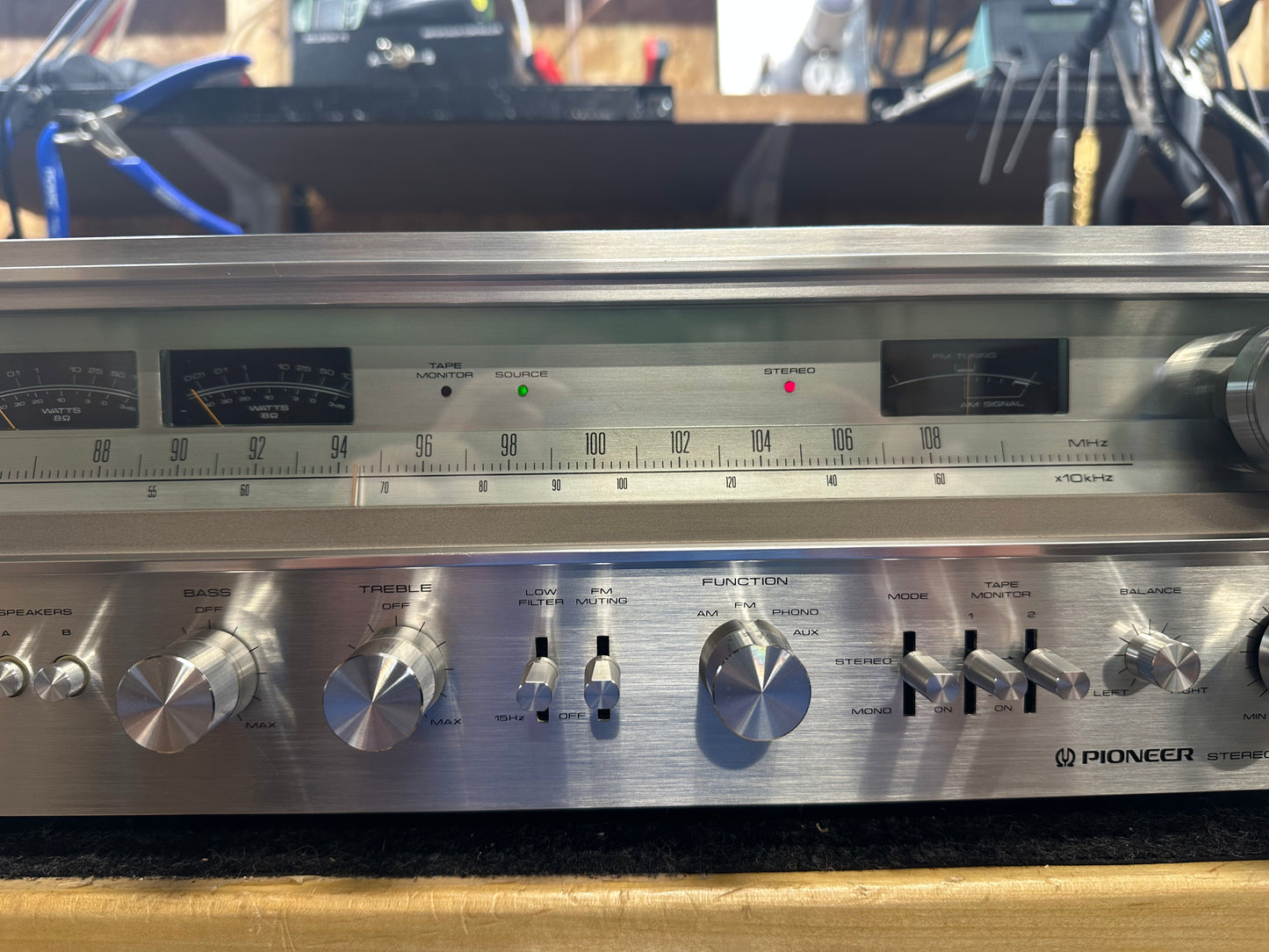 **SERVICED** Pioneer SX-780 Vintage Stereo Receiver **WORKING**