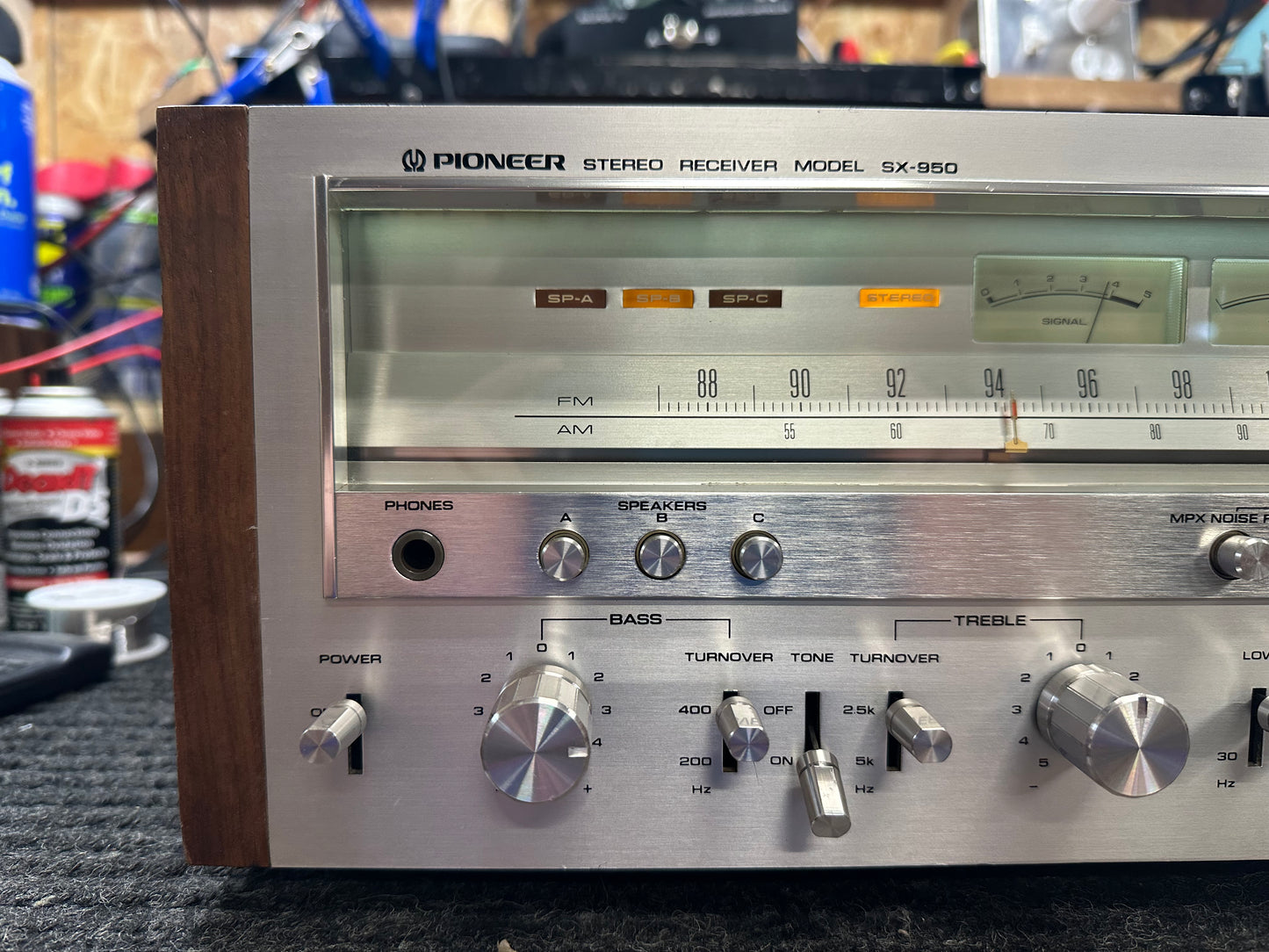 **SERVICED** Pioneer SX-950 Vintage Stereo Receiver